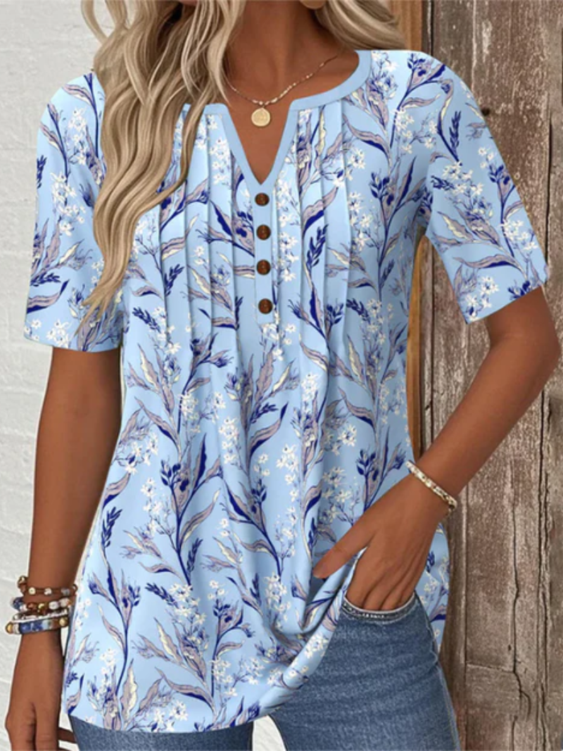 Mila – Floral Blouse