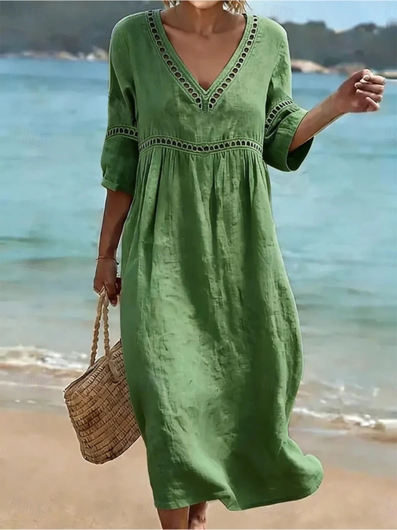 Veera – Dress with Lace Details