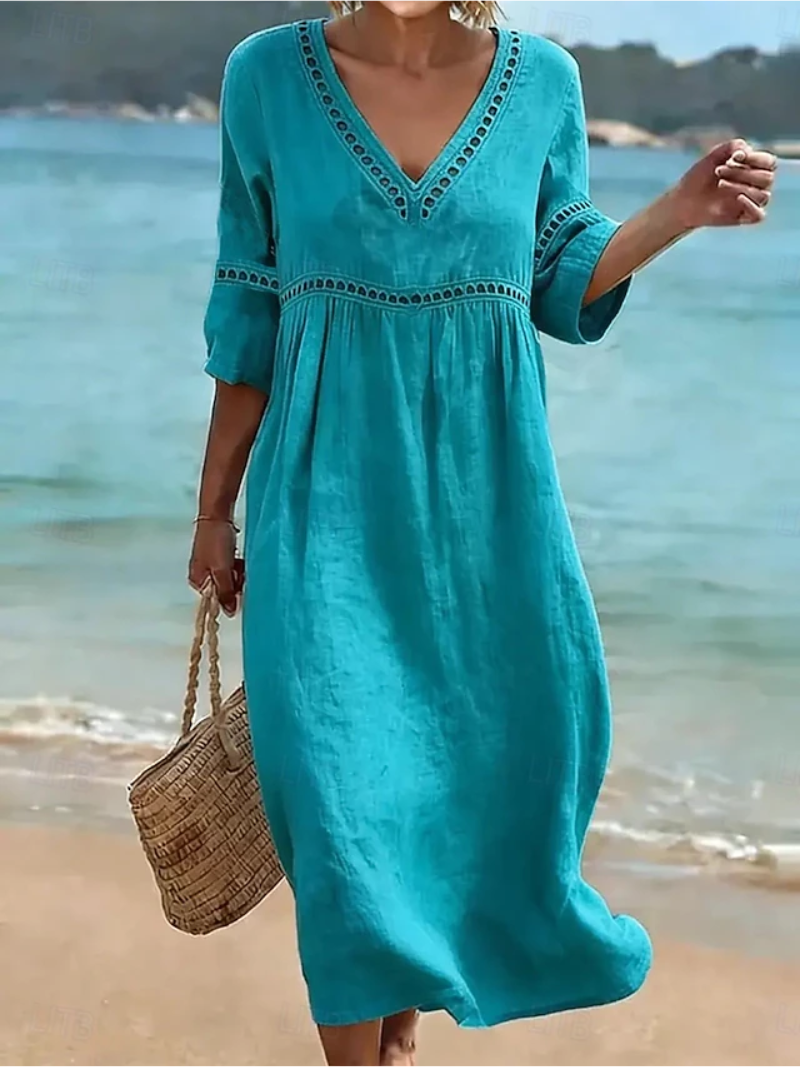Veera – Dress with Lace Details
