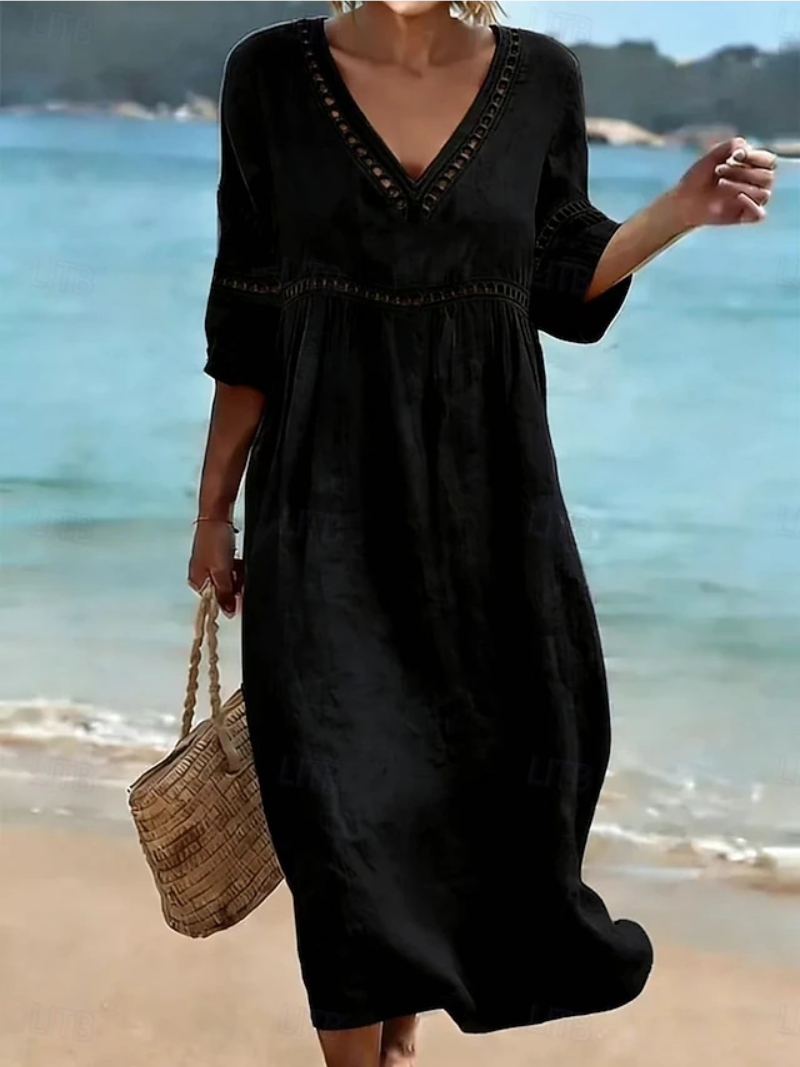 Veera – Dress with Lace Details