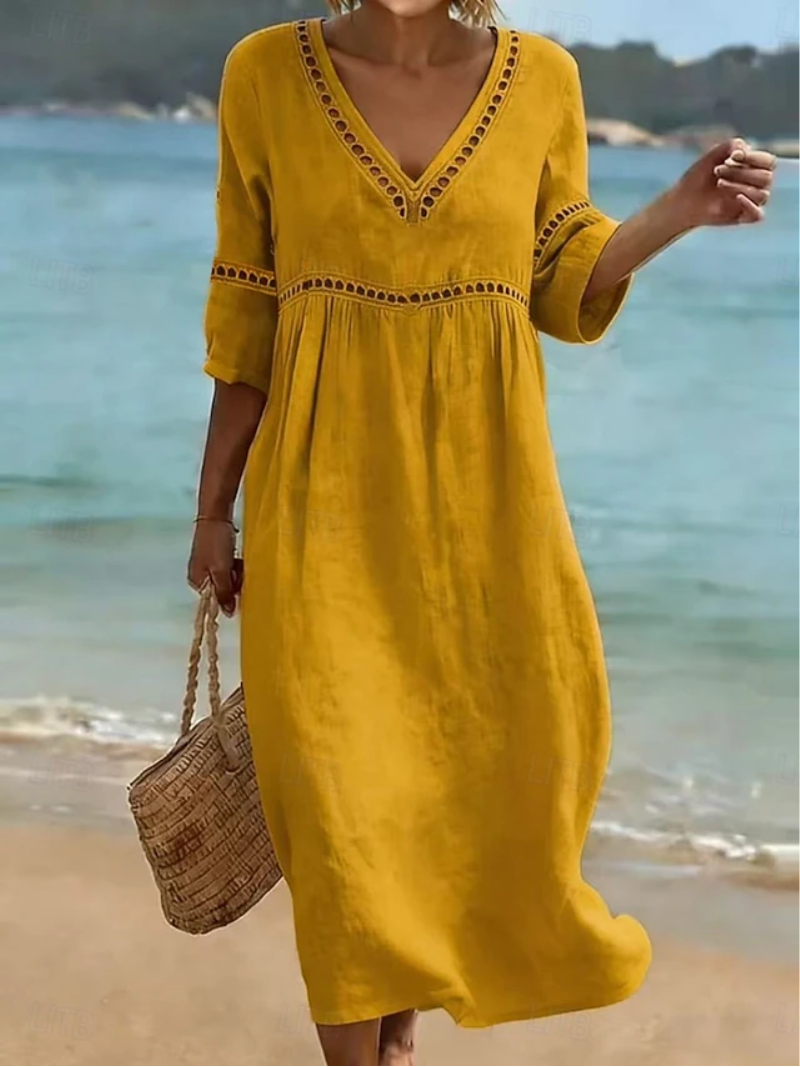 Veera – Dress with Lace Details